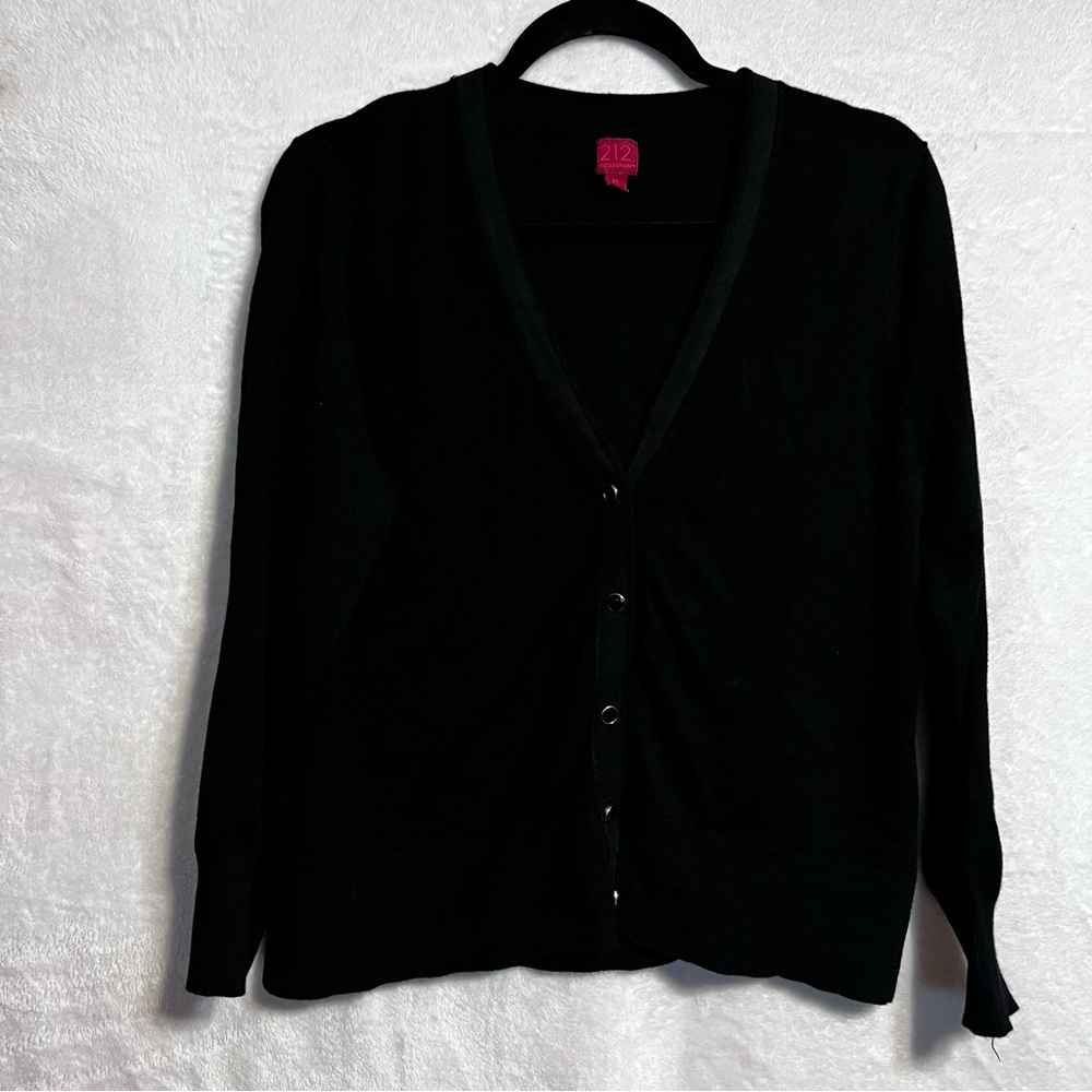 212 Collection Black Women's Sweater size petite large
